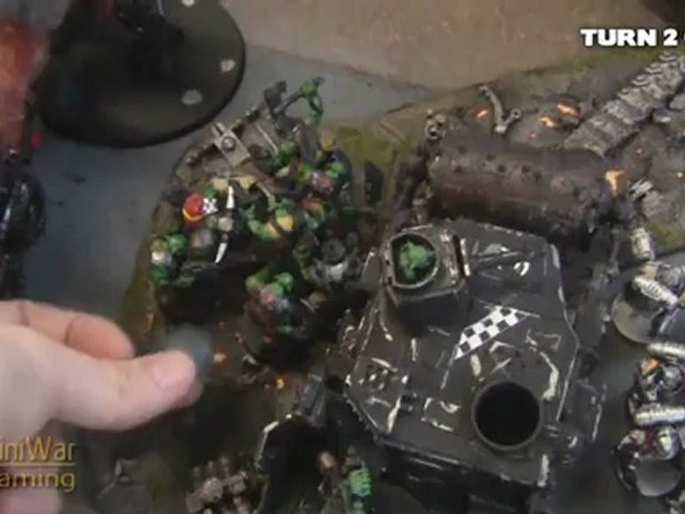 Orks vs Grey Knights Waaagh! Battle Report Part 3/5
