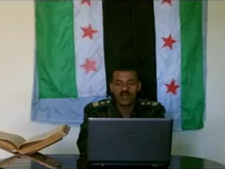 Syria فري برس انشقاق العقيد احمد حامد المحمد وانضمامه لمعاقل الجيش الحر وردآ على مجازر النظام البشعة  6 6 2012