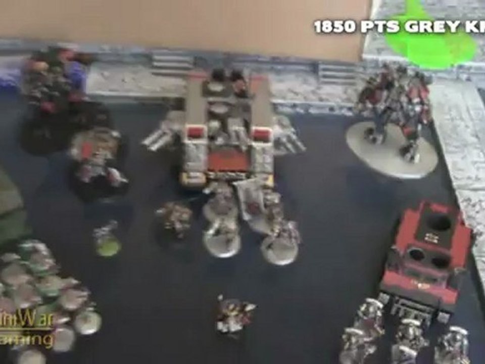Orks vs Grey Knights Waaagh! Battle Report Part 1/5
