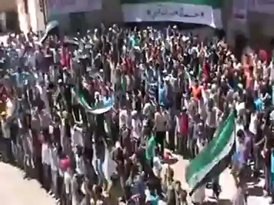 Syria فري برس  حماه المحتلة باب قبلي في جمعة أطفال الحولة مشاعل النصر  01 06 2012 ج6 Hama