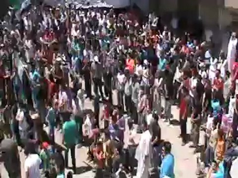 Syria فري برس حماه المحتلة باب قبلي في جمعة أطفال الحولة مشاعل النصر 01 06 2012 ج3 Hama