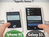 Siri vs S-Voice : iPhone 4S vs Galaxy S3