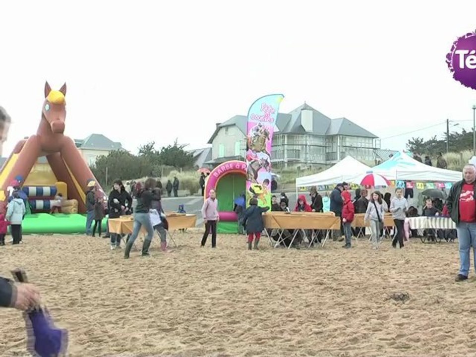 12 mai 2012 - Courses de chevaux sur la plage de Julouville