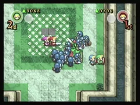 CGRundertow LEGEND OF ZELDA: FOUR SWORDS ADVENTURES for Gamecube / Game Boy Advance Review