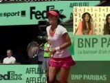 Jeudi 7 juin 2012 - Li vs Sharapova - Chao & Yang