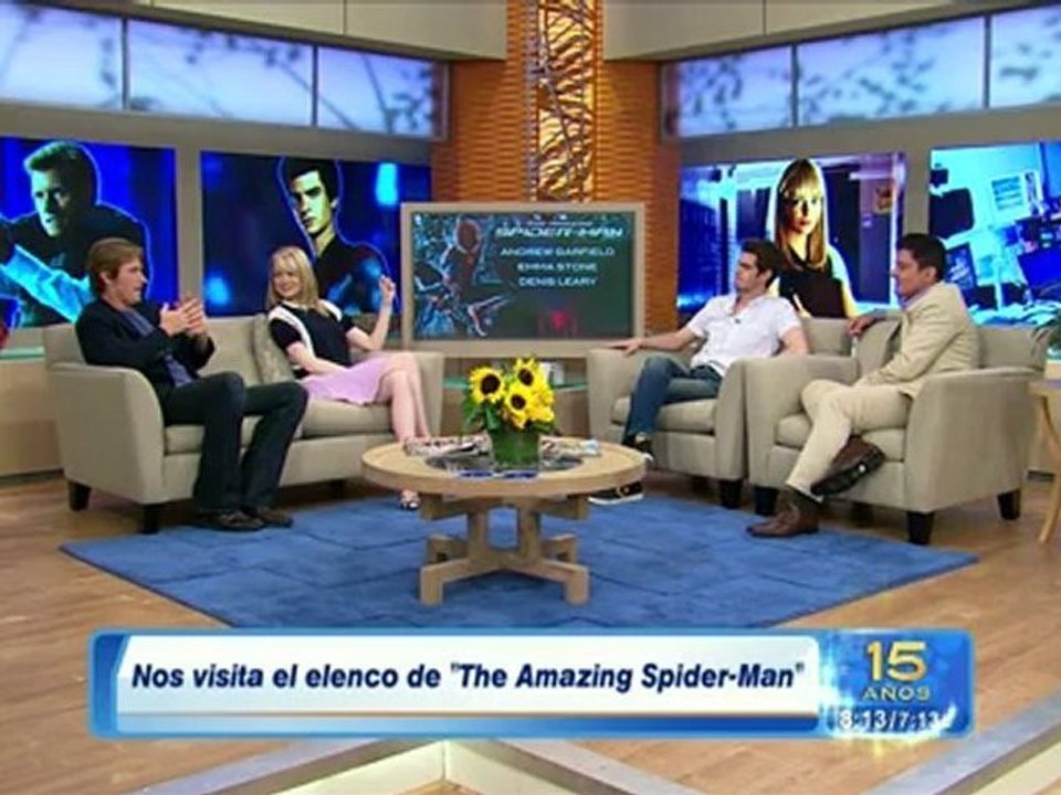 Emma and Andrew on Despierta América