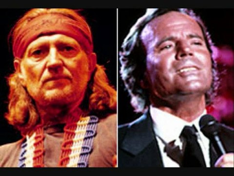 Julio Iglesias & Willie Nelson ( To all the girls I've loved before / Yamaha Psr 1000 )