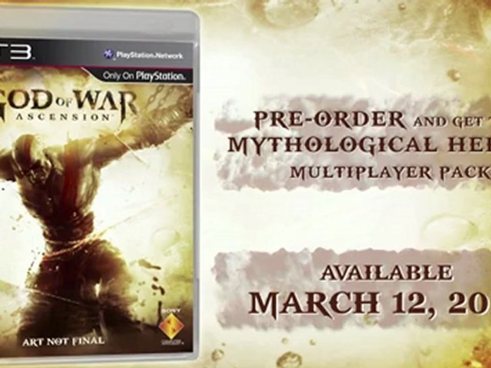 God of War Ascension Pre-Order Trailer