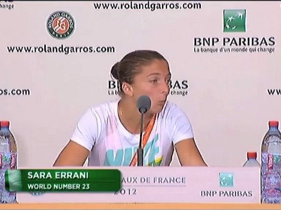 Errani: 'Noch ein Spiel'