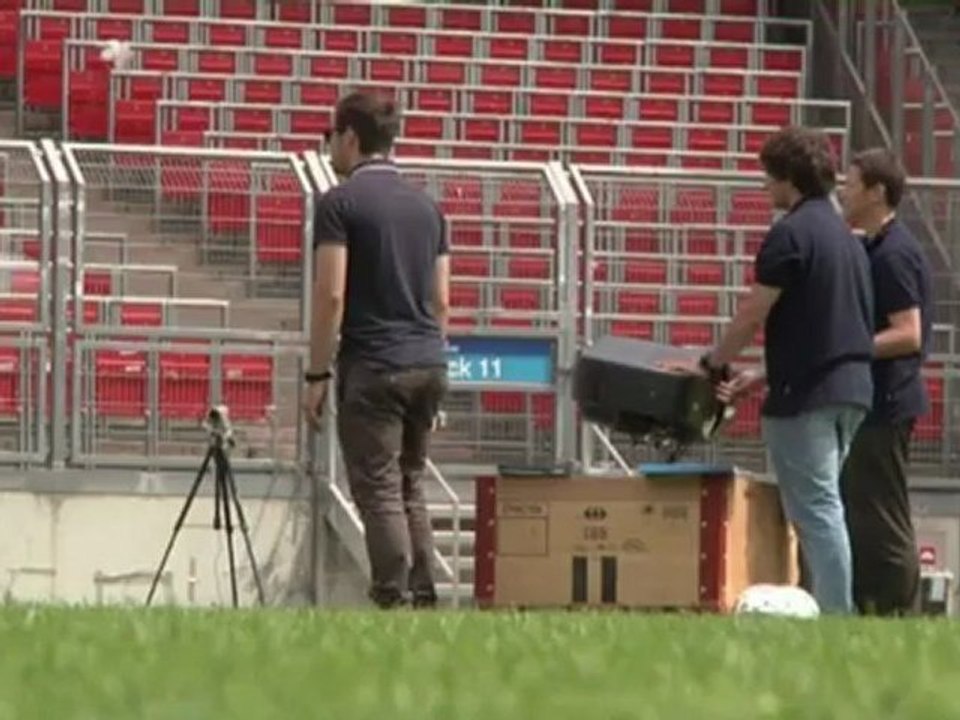 Neue Torlinientechnik vorgestellt