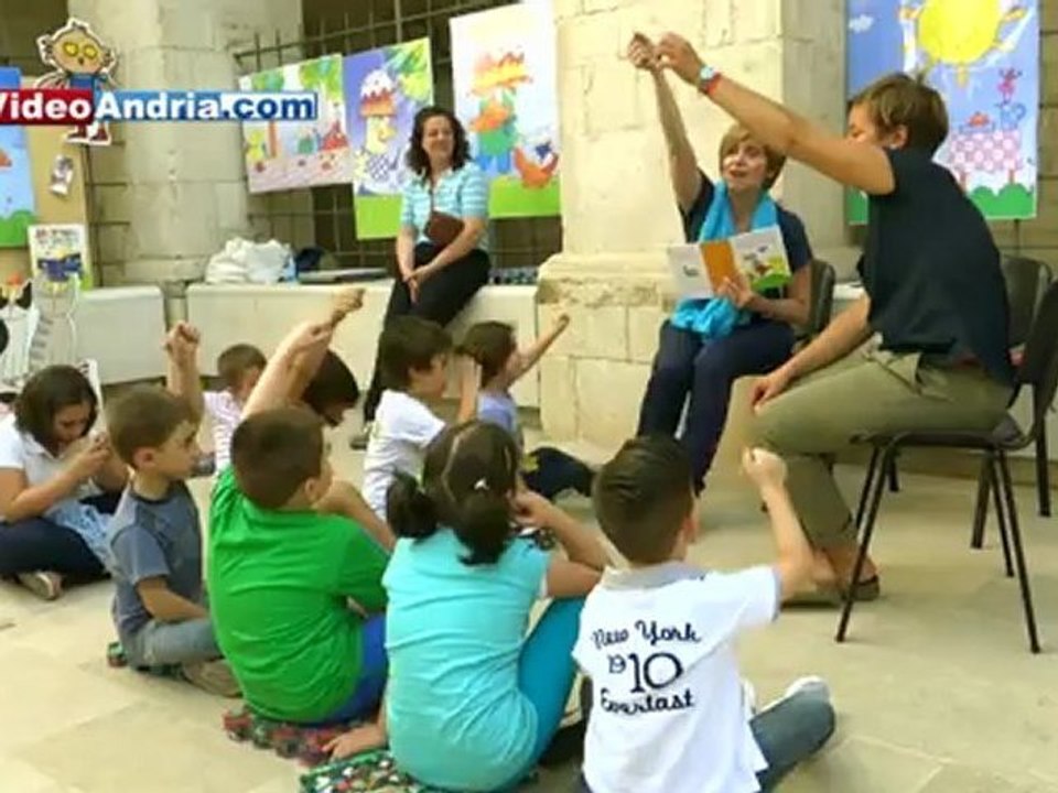 "Gioca e disegna con Giulio Coniglio" presso il Chiostro San Francesco di Andria