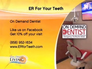 Télécharger la video: On Demand Dentist Featured On San Diego Living