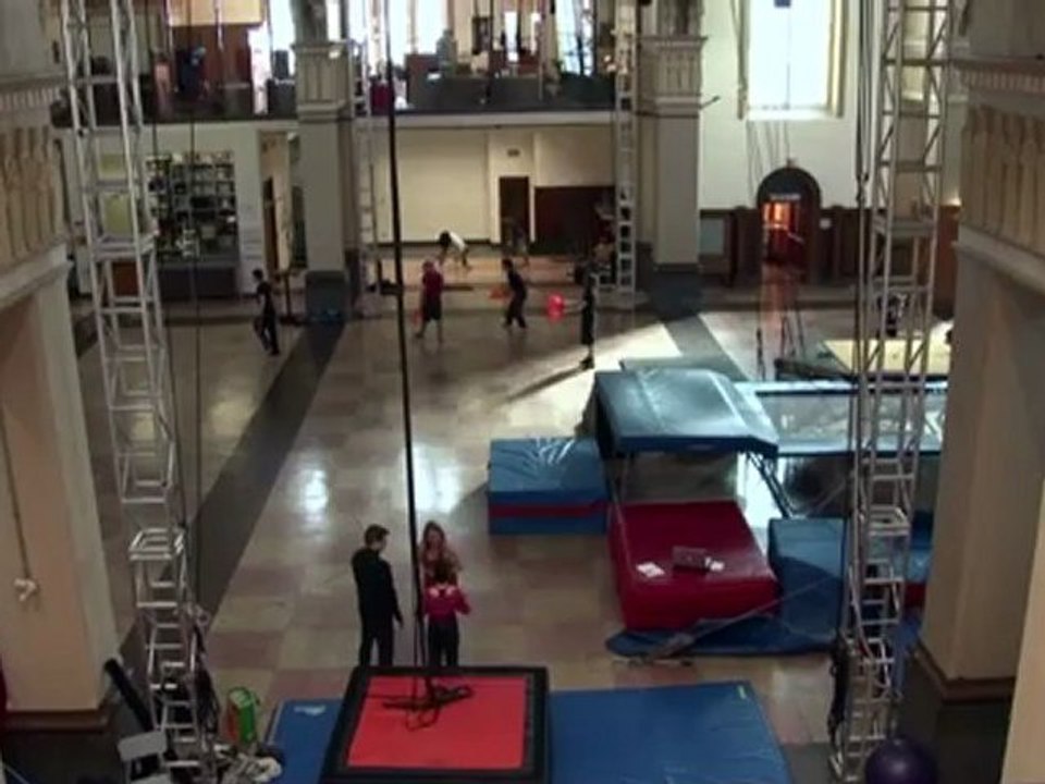 Le trampo-mur, le sport extrême qui monte