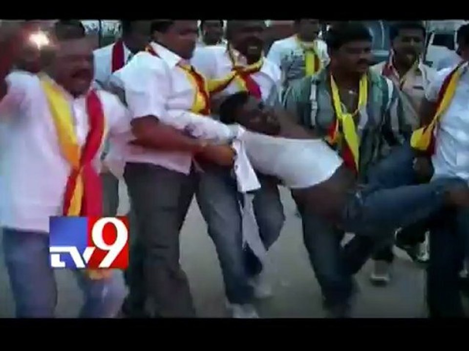 Fight between Nityananda disciples & KRV activists