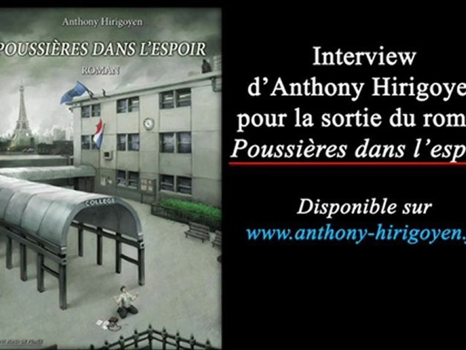 Anthony Hirigoyen présente son livre "dissident"