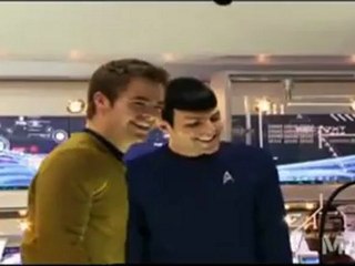 The creation of the Kirk and Spock story