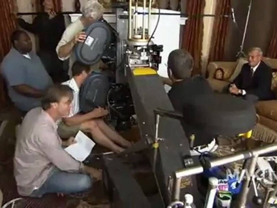 On set of "The Blind Side"