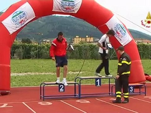 Prato - Campionato Italiano VVF di fondo su pista - Premiazione MM 18 (19.05.12)
