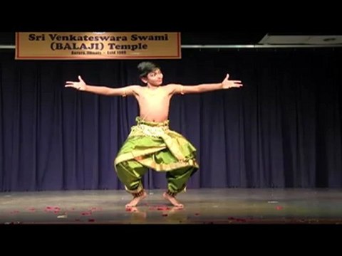 SRI VENKATESWARASWAMY TEMPLE: DANCEFEST 2012: KRISHNANAND NAIR: PAHIMAM SRI RAJA RAJESHWARI