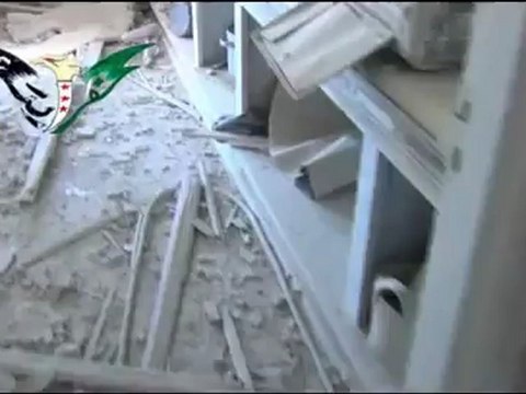 Syria فري برس حماة المحتلة كفرزيتا هدية المراقبين الى أهالي كفرزيتا 07 06 2012 Hama