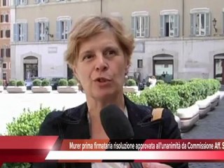 Murer - Italia aderisca a Convenzione Istanbul contro violenza donne (06.06.12)