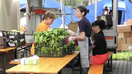 Mirandola (MO) - La Croce Blu e la casa donata dalla Croce Bianca di Bolzano (06.06.12)