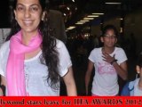 Bollywood celebs leave for IIFA AWARDS 2012