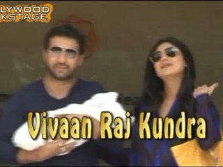 Shilpa Shetty names her son Vivaan Raj Kundra