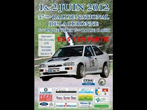 37 EME RALLYE DE LA LURONNE ES 5 1ER PARTIE