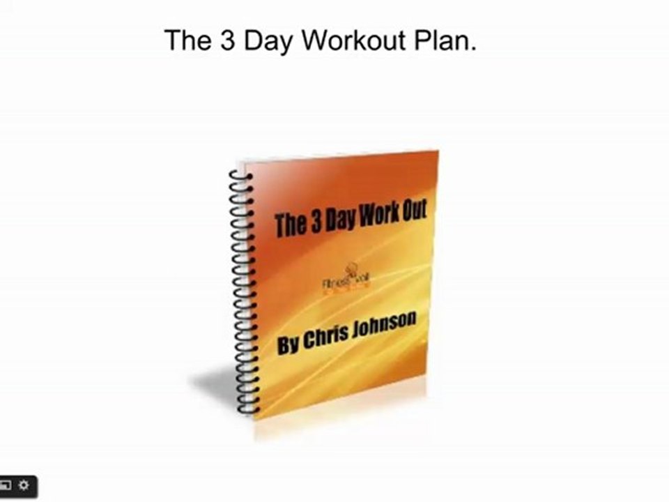 3 day workout