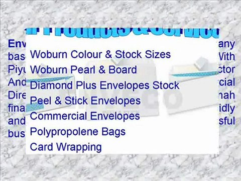 Envelopes, Greeting Card Envelopes and Bespoke Envelopes