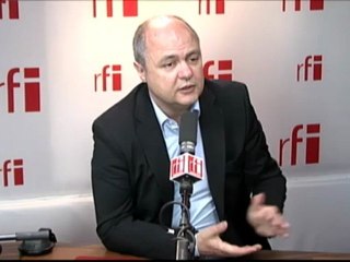 Bruno Le Roux, député PS, candidat dans la 1ère circonscription de Seine-Saint-Denis, porte-parole du groupe PS à l’Assemblée nationale