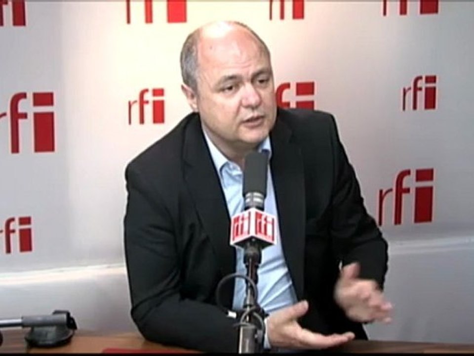 Bruno Le Roux, député PS, candidat dans la 1ère circonscription de Seine-Saint-Denis, porte-parole du groupe PS à l’Assemblée nationale