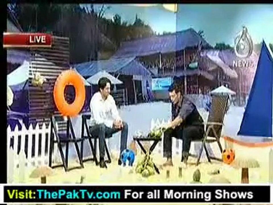 Aaj Subh with Ali Salman - 8th June 2012 Part 1-3