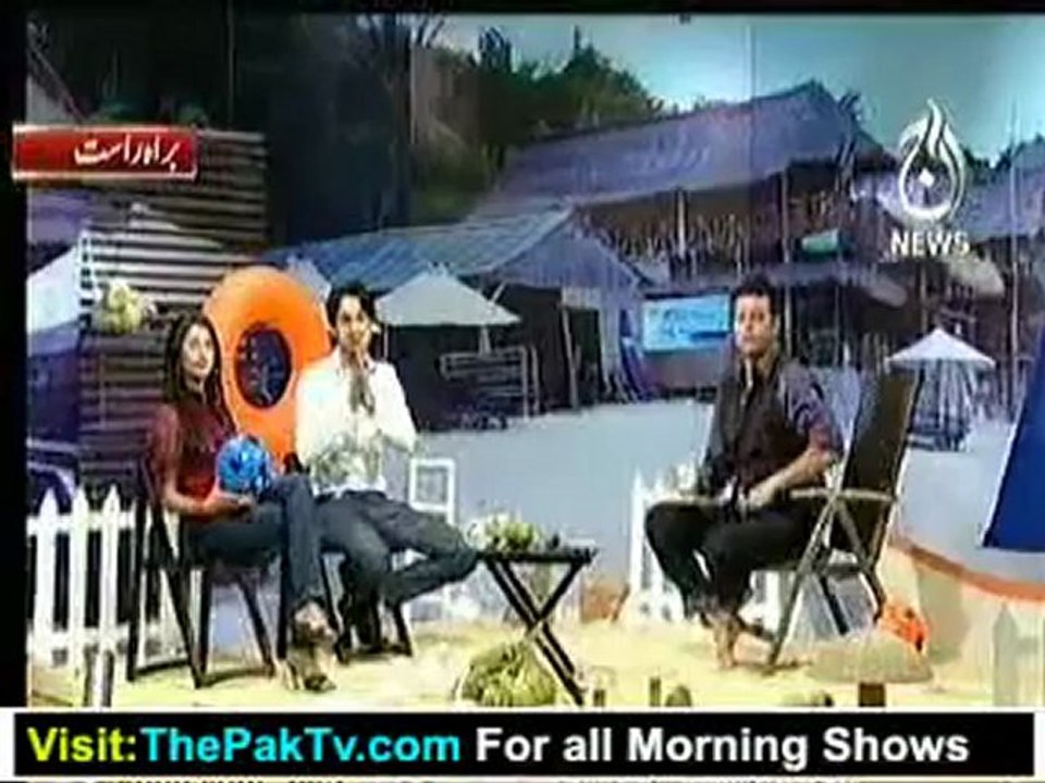 Aaj Subh with Ali Salman - 8th June 2012 Part 2-33