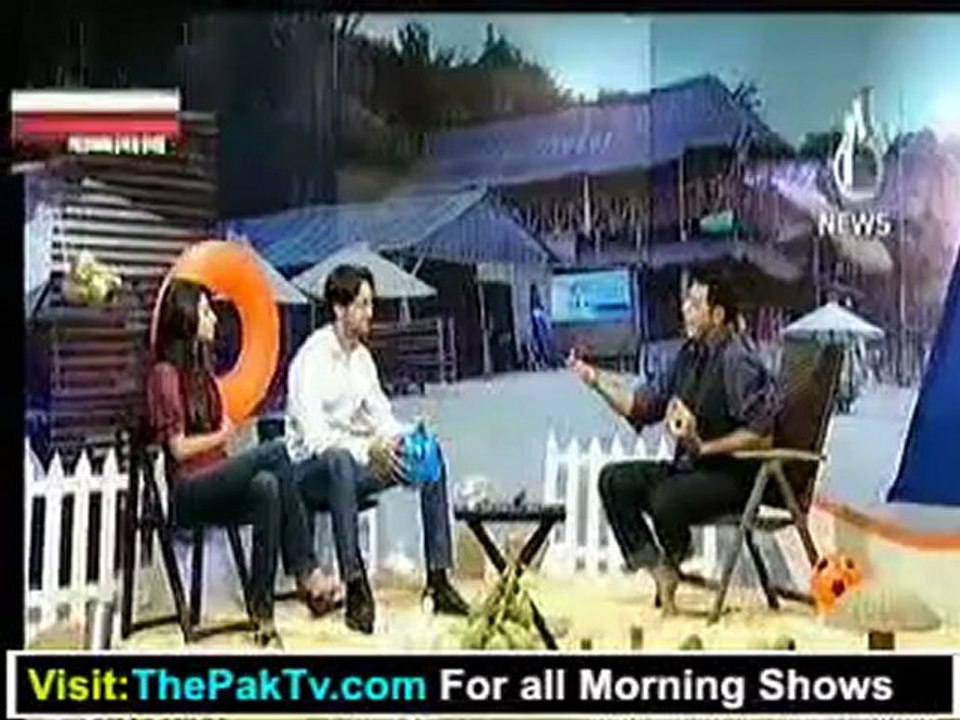 Aaj Subh with Ali Salman - 8th June 2012 Part 2-3