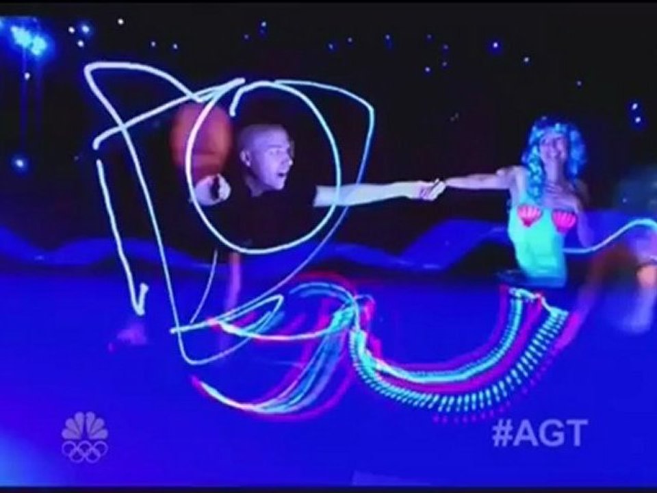 Aurora Light Painters - America's Got Talent 2012