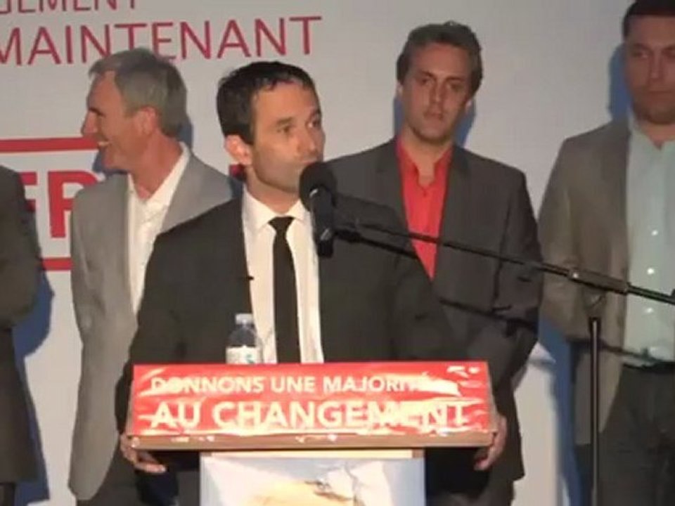 SETE - 2012 - Benoit HAMON vient soutenir Sébastien DENAJA le 7 juin 2012 à SETE