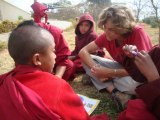 Teaching English to Buddhist Monks in Nepal, RCDP Nepal