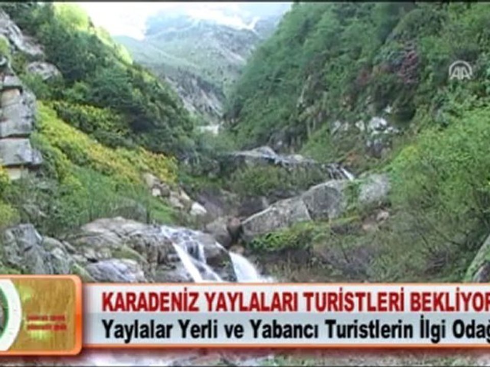 KARADENİZ YAYLALARI TURİSTLERİ BEKLİYOR