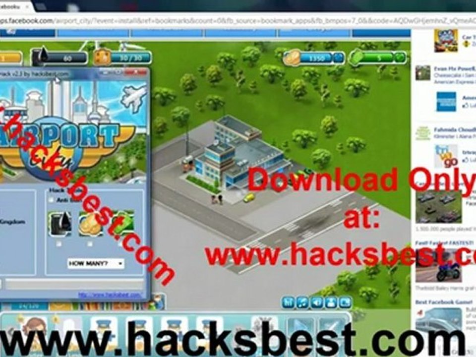 Airport City Hack Cheat : DOWNLOAD June 2012 Update