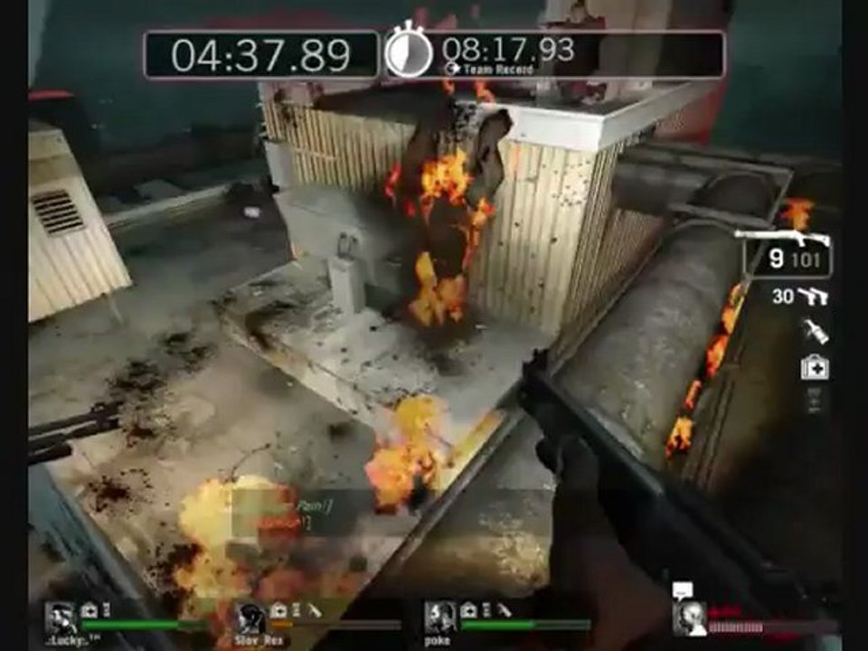 Left 4 Dead Survival Mode: No Mercy Rooftop - Gold Standard (1/2)