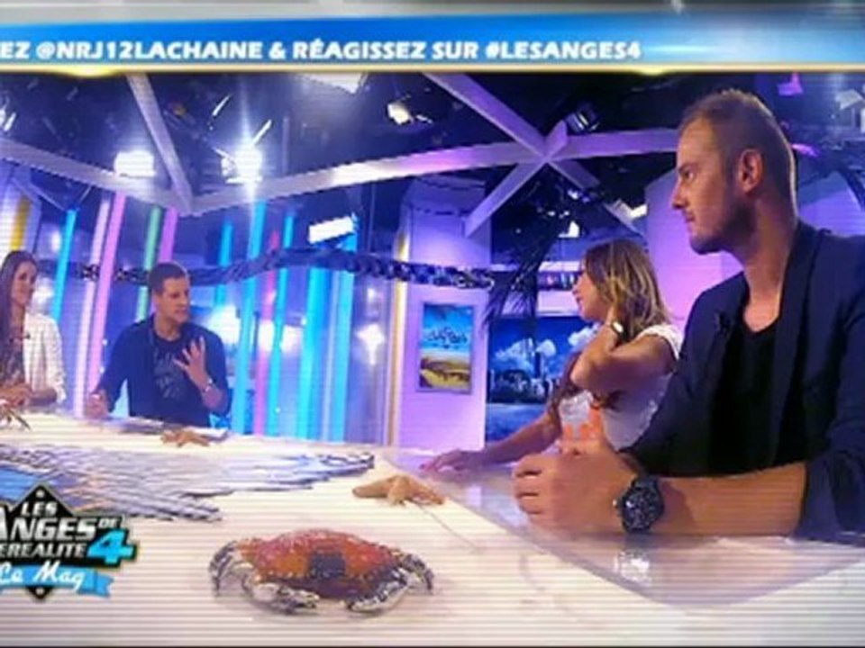 Le plateau des anges avec Marlène duval sur nrj 12 le 7 juin 2012