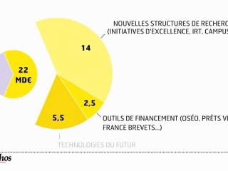 Infographie : Où va l'argent du grand emprunt ?