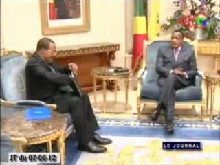 Le chef de l’Etat reçoit le président de la commission de la CEMAC