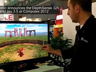 SoftKinetic announces DepthSense 325 HD gestures recogition sensor