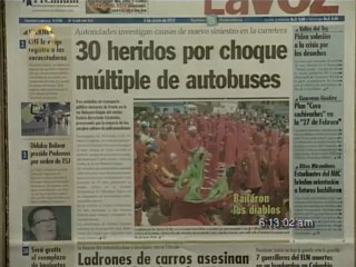 Titulares de Primera Página este 08 de Junio