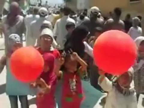 Syria فري برس ريف حلب دا بق مظاهرة حاشدة في جمعة ثوار وتجار 8 6 2012 ج2 Aleppo