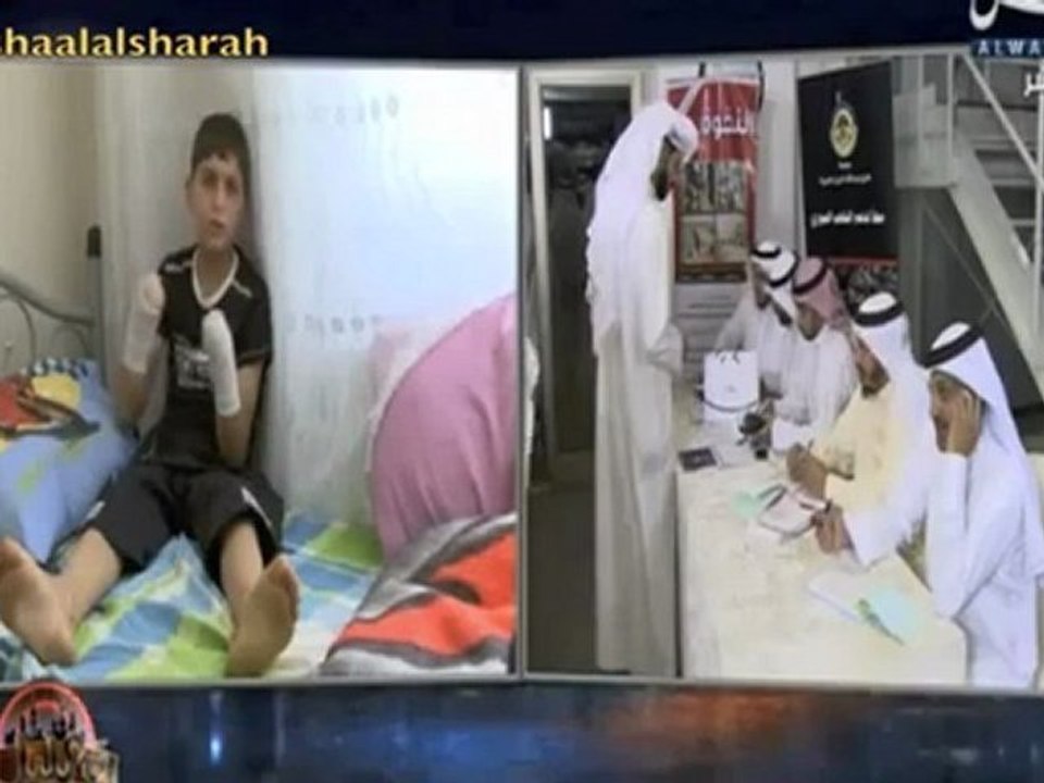 Syria فري برس طفل سوري من حماه فقد يده وعينه علبى يد عصابات الاسد كلام مأثر جدا Turkey