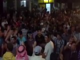 Syria فري برس درعا بصرى الشام  مظاهرة مسائية بالحي الغربي 7 6 2012ج1 Daraa